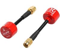 2pcs FOXEER FPV Antenna Lollipop 4 Updated Version 5.7GHz RHCP 2.5Dbi SMA for FPV Racing Drone Fatshark Goggles TX RX