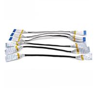 2Pcs FPC FFC Flexible Flat Cable AWM 20624 80C 60V VW-1 A/B Type 0.5mm 100/150/200/250mm 22P/24/26/30/34/36/38/40 Pin-Length 250mm-A-Type-26P