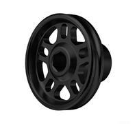 2PCS Frame Sliders for Motorcycles to Protect Wheel Hub and Front Fork Cup Areas from Crash and Falling Damage (Black)