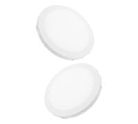 2pcs Framed Canvas for Painting for Novice Artists 20cm White