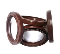 2Pcs Framework Oil Seal ID 15mm 16mm 17mm 18mm 19mm OD 21-47mm Thickness 4-10mm Fluoro Rubber Gasket Rings(16X40X10)