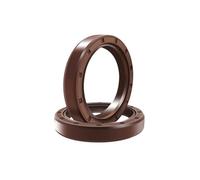 2Pcs Framework Oil Seal ID 15mm 16mm 17mm 18mm 19mm OD 21-47mm Thickness 4-10mm Fluoro Rubber Gasket(15X24X4)