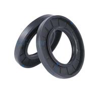 2Pcs Framework Oil Seal ID 40/40.5mm OD 47-95mm Nitrile Butadiene Rubber Gasket Rings Cover Double Lip with Spring