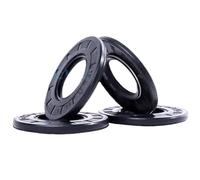 2Pcs Framework Oil Seal ID 45/46mm OD 50-100mm Nitrile Butadiene Rubber Gasket Rings Cover Double Lip with Spring(45x95x10mm)