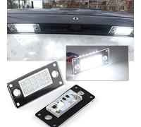 2Pcs Free Error LED Rear Number Plate Light Compatible with A/udi A3 8L S3 2000-2003 A4 B5 S4 RS4 A/vant 1999-2001