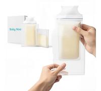 2Pcs Freeze Flat Breastmilk Storage,Space Saving Breast Milk Storage Containers for Fridge, 3-6oz Breastfeeding Bag Organization Solution Freezer Bag Holder