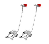2pcs French Horn Music Clip, French Horn Marching Sheet Music Holder Metal French Horn Marching Clamp-On Clarinet Trumpet Lyre Instrument Accessories for Practicing Beginners Marching Band