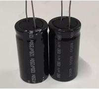2PCS frequency division non-polar electrolytic capacitor 250V 120uf 25X50mm ICXLPMC