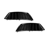 2PCS Front Bumper Cover Grille Grill Bezel Insert For Q5 2018 2019 2020 2021 2022 Mesh Car Front Grill