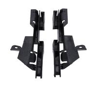 2PCS Front Bumper Cover Guide Brackets Compatible With 320i 325i 330i 330xi Base 330i M Left Right Secure Stable Support Bracket Replacement for 2002 2003 2004 2005