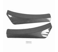 2Pcs Front Bumper Lip Angle Left And Right Bumper Protector Durable High Temperature Resistance Lip Splitter (Carbon Fiber)