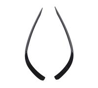 2PCS Front Bumper Spoiler Left Right Glossy Black, Replacement for CLS Class C218 X218 AMG Line 2014 2017, ABS Material Wind Knife Splitter Trim, Enhances Driving