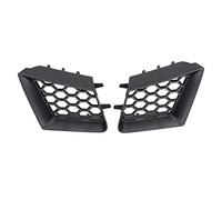 2pcs Front Bumper Upper Grill Left Right Glossy Black Replacement Compatible With Seat Ibiza Cordoba 6L 2002-2009 Car Accessories Grill ABS Grille