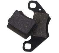 2pcs Front Disc Brake Pads Set for Motorcycle and Atv Calipers | Easy Installation and Replacement, Black Finish, Iron Construction, for Road Vehicles and Daily Commuting