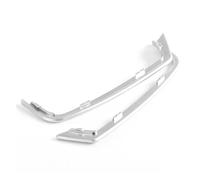 2PCS Front Door Speaker Cover Gap Trim Silver ABS Interior Mouldings For BMW 5 Series F10 2011-2013 Car Interior Accessories Car Decoration Interior