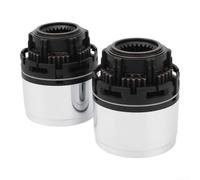 2Pcs Front Manual Locking Hubs,1500170,For Ford Ranger,1998-2003 | Metal+plastic,Direct Replacement,Fits For Ford Explorer 95-01,Ranger 98-03,For Mazda B-Series 01-08,Easy Install