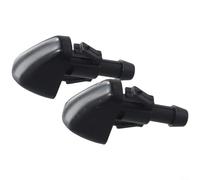 2Pcs Front Windscreen Washer Jet Nozzles Black ABS Spray Water Fit for Suzuki Swift MK2 2005-2010 SX4 MK1 2006-2013 Grand Vitara XL-7 2002-2005 Aerio 2001-2007
