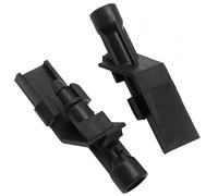 2PCS Front Windscreen Washer Jet Nozzles for Honda CR-V HR-V 2017 2018 2019 2020 2021 Windscreen Wiper Spray Nozzles Washer Jet Sprayers Fit Replacement for 76810-TGG-E01 & 76810TP6A01 (Black)