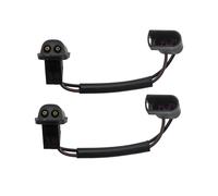 2pcs Front Windshield Washer Nozzle with Heated 1708177 4M51-17666-BD for Focus 2004-2011 Windscreen Sprayer Jet