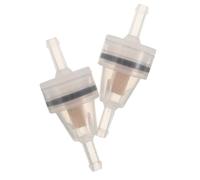 2pcs Fuel Filter Replacement for Trucks Plastic Inline Filter