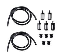 2Pcs Fuel Line 0000 930 2803, 5Pcs Tank Grommet 00009890516 and Fuel Filter ZF-4, Trimmers Chainsaw Parts for Stihl BG75 BR320 FC75 FS40 FS56 FS80 FS85 HL75 HS80 HT75 KM85 SR320 SR340 SR400 SR420