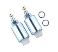 2pcs Fuel Solenoid Valve Set, Compatible with For Craftsman Lawn Mowers, Replaces 499161