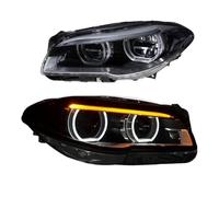 2pcs Full Front Lights Compatible For BMW F10 F18 2011-2017 5 Series Auto Headlight Assembly Car Upgrade New Styling Accessories(2011-2013)