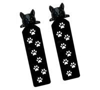 2Pcs Fun Kitten Figures Bookmarks Bookmarks Textbook Novel Page Holder for Daily Reading Journaling Project Student Marker