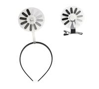 2PCS Fun Loading Pattern Hair Clip Headbands Lightweight Photography Accessories Ideal for Social Event and Birthday Cel