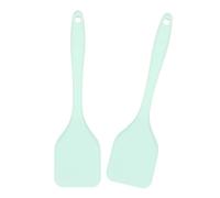 2Pcs Functional Silicone Spatula Food Grade Silicone Turner Comfortable Grip Perfect for Everyday Cooking and Baking Nonstick Cooking Utensils