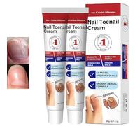 2PCS Fungal Nail Treatment Cream for Nails,Nail Fungus Treatment for Toenail,Anti Fungal Cream for Finger Nails,Nail Repair Cream for Women and Men,Suitable for Thick Cracked Discolored Nails,Portable