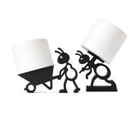 2PCS Funny Ant Toilet Paper Holder, Unique Ant Design Toilet Paper Roll Stand, Funny Cute Bathroom Decor for Bathroom, Rustic, Modern or Farmhouse Style