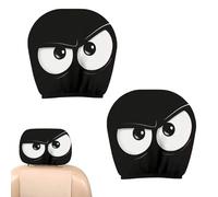 2pcs Funny Car Headrest Covers Halloween, Headrest Covers for Cars, Stretch Car Headrest Protector, Breathable Elastic Head Rest Covers for Vehicles Driver Passenger Auto Interior Halloween -2pcs-C