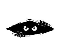 2Pcs Funny Peeking Monsters Car Sticker Waterproof Vinyl Decal Eye Catching Scary Eyes for Car Bumper Laptop Motorcycle
