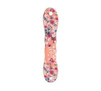 2PCs Furling Floral Dots Lips Style Bunny Ears Sponge Hair Styling Bun Maker Twist Curler Tool Accessory(Color8)