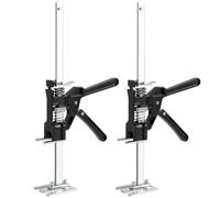2PCS Furniture Jack Lifter Labor Saving Arm - Hand Lifting Tool Lifting Clamp Hand Lifting Jack Tool for Installing Cabinets Doors Windows Furniture