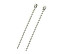 2Pcs G1/2 Weldless Thermowell 50/100/300mm 304 Stainless Steel Thermowell with Screw Locking Thermocouple Thermopocket Stainless Steel Protective Tube