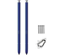 2PCS Galaxy Note 10 Pen (Without Bluetooth) Replacement for Galaxy Note 10 Note10 Note 10 Plus Note 10+ Note 10 + 5G Stylus Touch S Pen +Replacement Tips/Nibs (Glow/Silver)