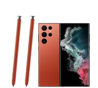 2Pcs Galaxy S22 Ultra Pen Replacement for Samsung Galaxy S22 Ultra 5G SM-S908, Galaxy S22 Ultra S Pen, Stylus Pen for Samsung S22 Ultra 5G Without Bluetooth(Orange)