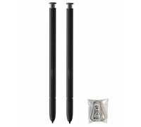 2Pcs Galaxy S23 Ultra S Pen Replacement for Samsung Galaxy S22 Ultra All Versions Touch Pen Stylus Pen (Without Bluetooth) +Tips (Phantom Black)