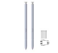 2PCS Galaxy S25 Ultra S Pen (Without Bluetooth) Replacement Compatible Galaxy S25 Ultra Stylus Pen + Replacement Tips/Nibs (2*Light Silver)