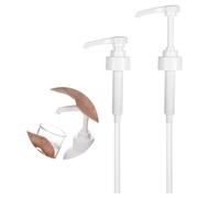 2Pcs Gallon Pump Dispenser for Plastic or Glass Bottles, Resin Accessories 10CC Leak Proof Resin Pump Dispenser for Gallon Jug Commercial and Home Craft Projects