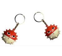 2pcs Game Love And Deepspace Rafayel Cosplay Keychain Bobo Fish Backpack Pendant Keychain Accessories Gift