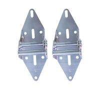 2Pcs Garage Door Hinges Replacement Iron Hardware Heavy Duty Accessories Heavy Duty Steel Garage Door Hardware