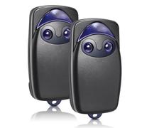2PCS Garage Door Opener Hand Transmitter for Flo2r-s 433,92 MHz, Compatible with N1ce FLOXIR; FLOXR; FLOX2R