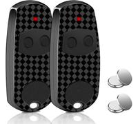 2PCS Garage Door Remote Control Fob, Universal Gate Fob Remote Compatible with 433.92MHz Came TOP-432EE TOP-432EV TOP432-NA TOP432-SA