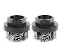 2PCS Garden Hose Strainer, Strainer Screen Mesh, Hose Inlet Strainer Filter, Sprayer Filter Inlet Suction Garden Hose Strainer Filter For Graco 390 Ultra 395 495 (1/2'')