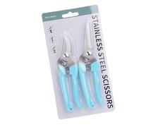 2Pcs Garden Pruning Shears Handheld Scissor Heavy Duty Garden Bypass Pruning Shears Tree Trimmer Secateurs Hand Pruner Handheld Tools
