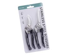 2Pcs Garden Pruning Shears Handheld Scissor Heavy Duty Garden Bypass Pruning Shears Tree Trimmer Secateurs Hand Pruner Handheld Tools