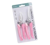 2Pcs Garden Pruning Shears Handheld Scissor Heavy Duty Garden Bypass Pruning Shears Tree Trimmer Secateurs Hand Pruner Handheld Tools